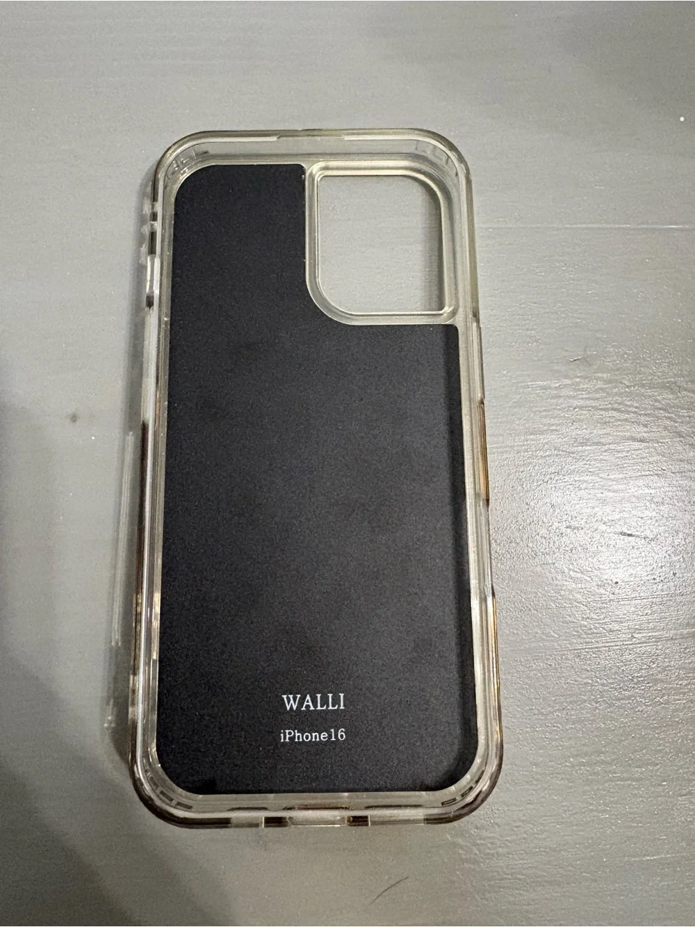 Floral Walli case. iPhone 16. Nondetachable card holder